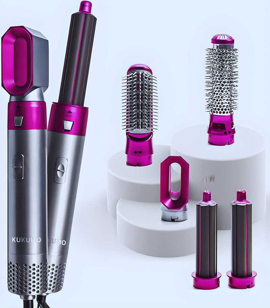 5 in 1 Curly Airstyler - (1 Year Warranty)