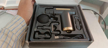 Portable Gun-Shaped Muscle Massager