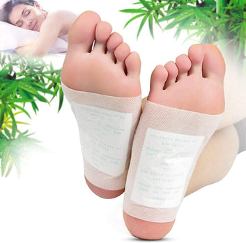 Detox Foot Patches 10 Adhesive Pads Kit Natural Unwanted